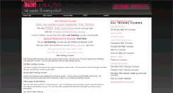 Desktop Screenshot of nail-training.com